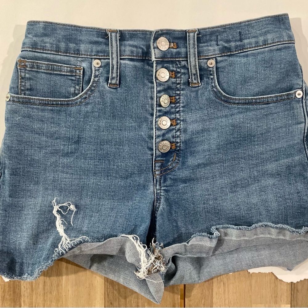 Madewell High-Rise Denim Shorts